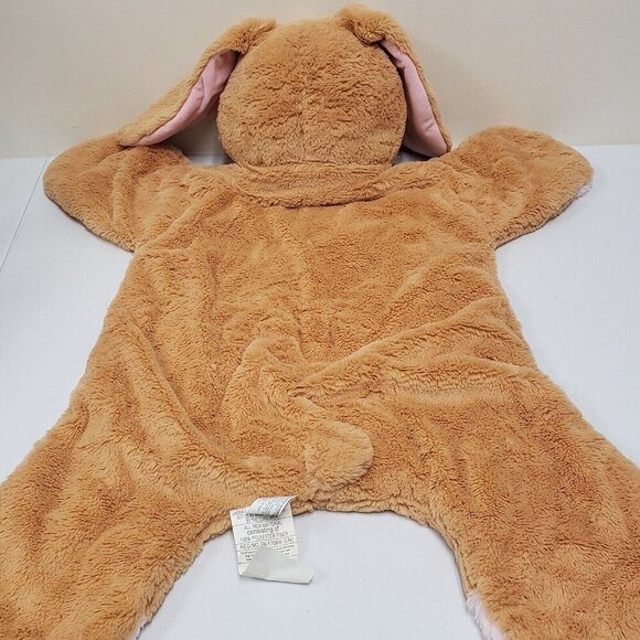 HugFun 34" Bunny Rabbit Polka Dot Large Baby Playmat Blanket 2016 Plush - Picture 2 of 5